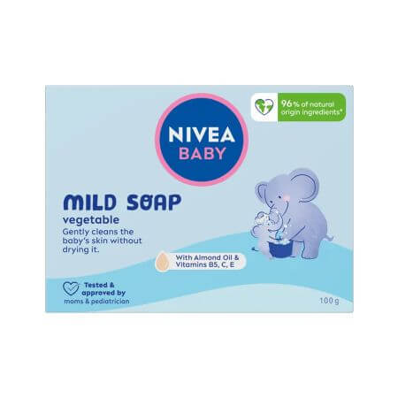 Sapun solid Mild, 100 g, Nivea Baby