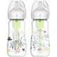Flessenset brede hals Options Plus, 270 ml, 2 stuks, Fete, Dr. Browns