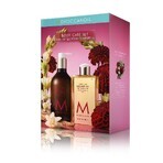 Coffret de soins corporels Dahlia Rouge, 360+250 ml, Moroccanoil