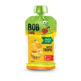 Natuurlijke banaan, ananas en mango smoothie, 120 g, Bob Slak