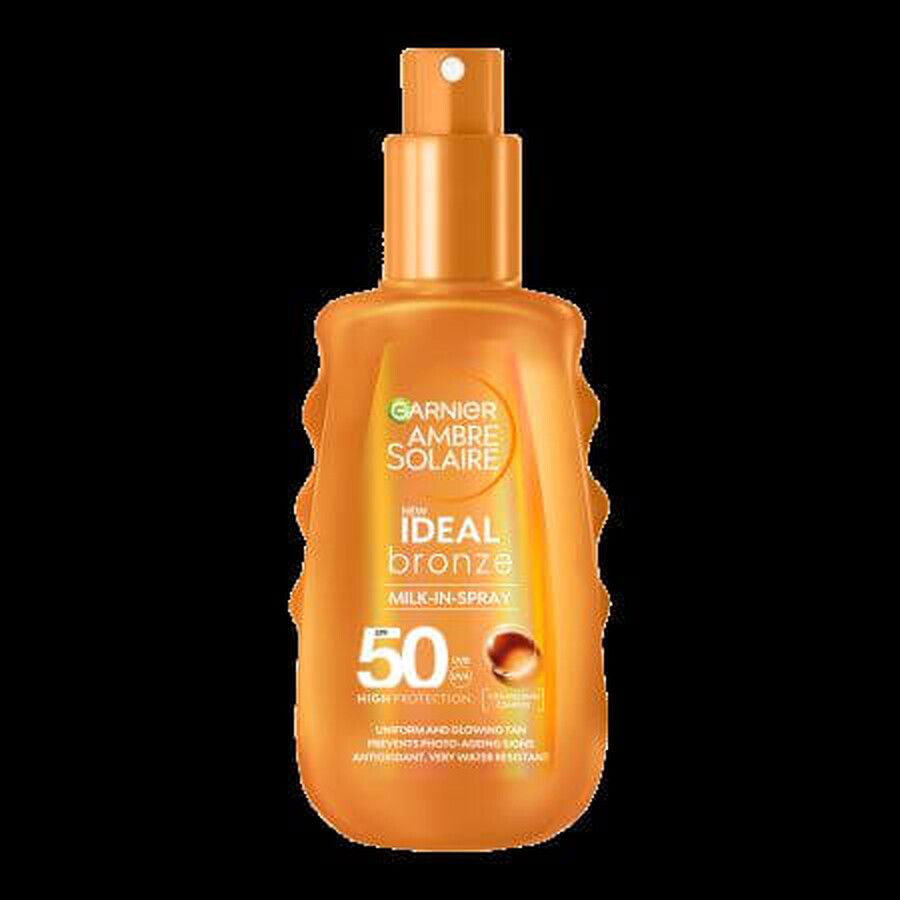 Verstevigende Spray SPF 50 Ideaal Brons, 150ml, Garnier Ambre Solaire