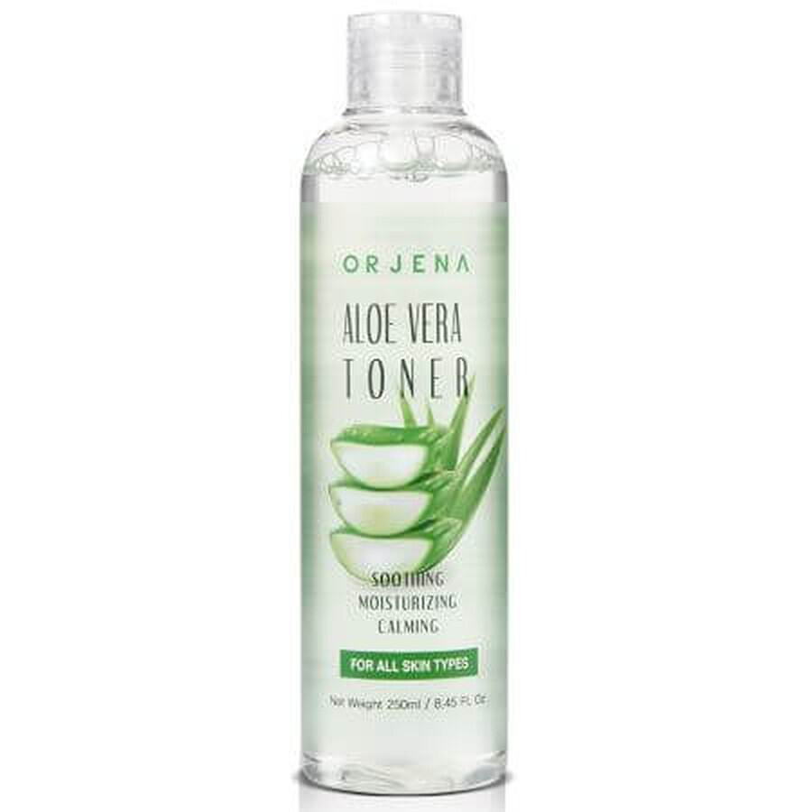 Hydraterende toner met aloë vera, 250 ml, Orjena