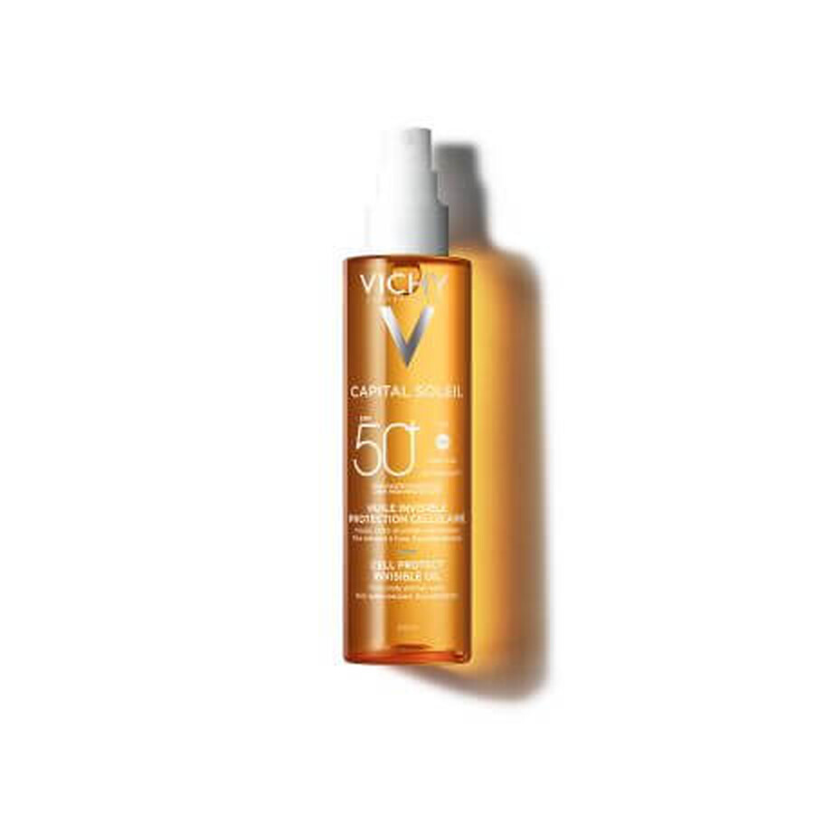 Invisible oil SPF50+ Cell Protect Capital Soleil, 200ml, Vichy