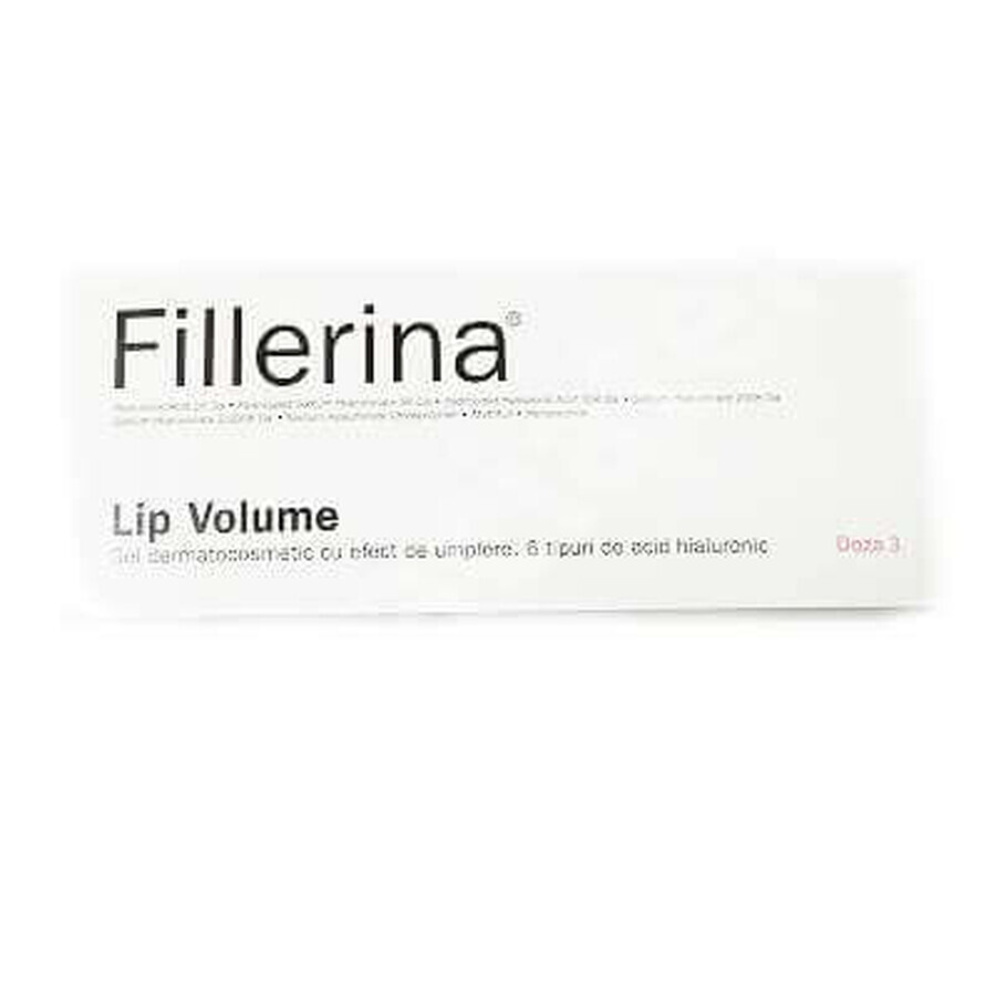 Gel dermatocosmetico ad effetto riempitivo per labbra Doza 3 Lip Volume Fillerina, 5 ml, Labo