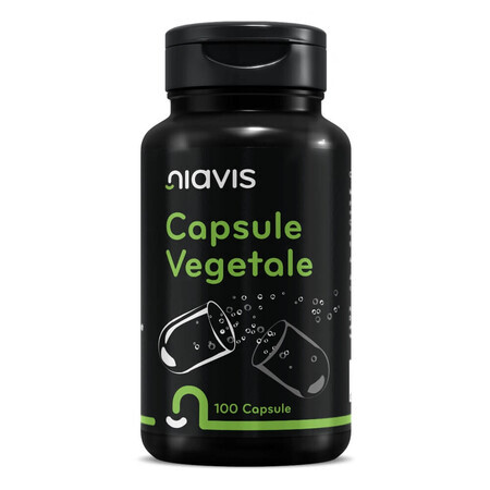 Lege vegetarische capsules, 100 stuks, Niavis