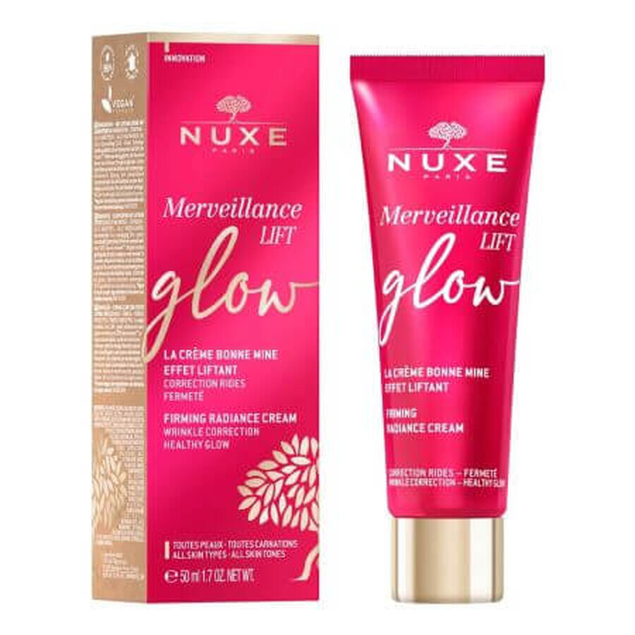 Glow Merveillance Lift Cream voor een natuurlijke gloed, 50 ml, Nuxe