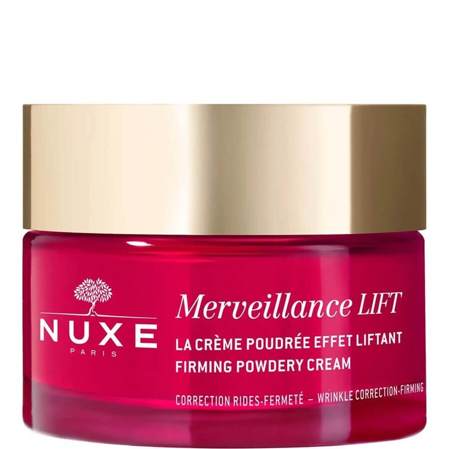 Poudre Merveillance Lift, crème liftante pour peaux normales et mixtes, 50 ml, Nuxe