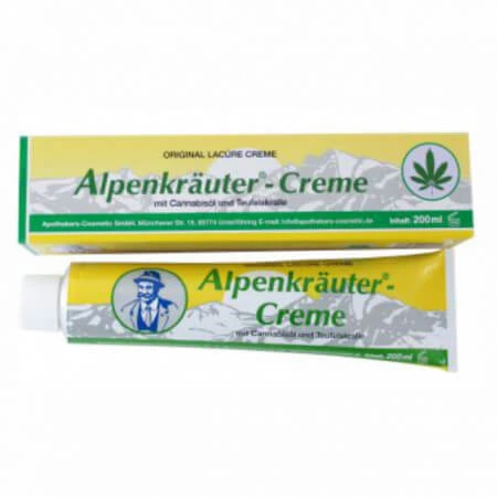 Cream with cannabis oil and devil's claw, 200 ml, Krauterhof