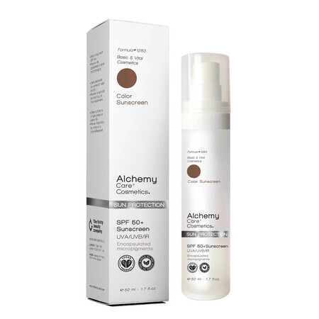 Crème pour le visage avec SPF50+, 50 ml, Alchemy