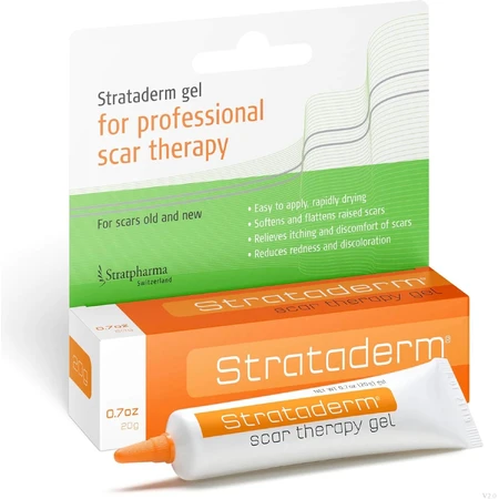 Strataderm littekenbehandelingsgel, 20 g, Meditrina Pharmaceuticals