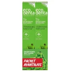 Toothpaste pack with bergamot, lemon oils and kalident Exceptional Whitening, 75 ml + 75 ml, Ecodenta