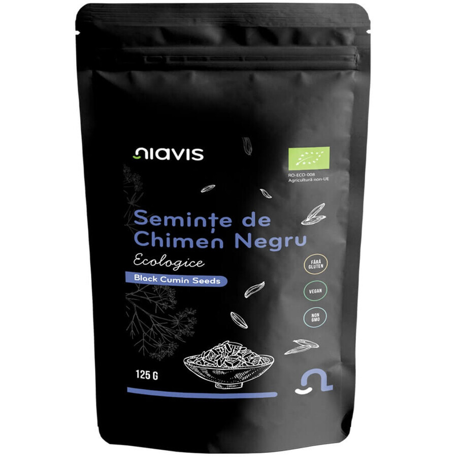 Graines de carvi noir bio, 125 g, Niavis