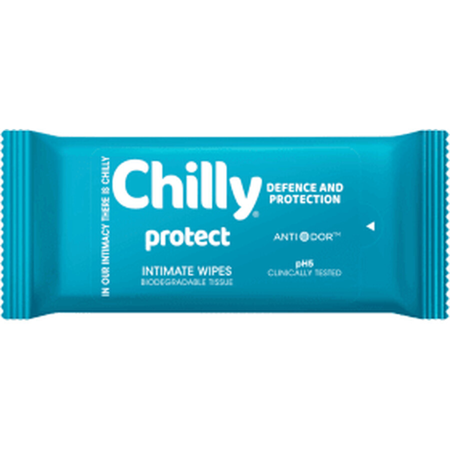 Protect, lingettes d'hygiène intime, 12 pièces, Chilly