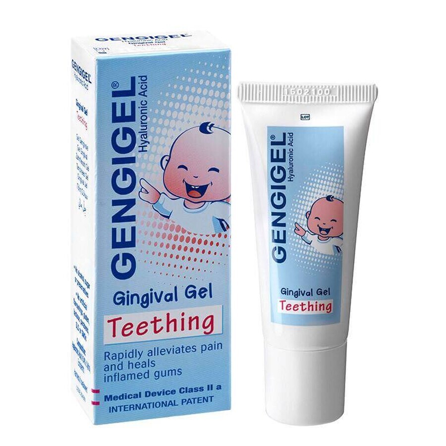 Gel gingival 0-6 ans Gengigel Teething, 20 ml, Ricerfarma