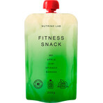 Nutrino Lab Fitness Snack, purea di mela, kiwi, spinaci e banane, 200 g