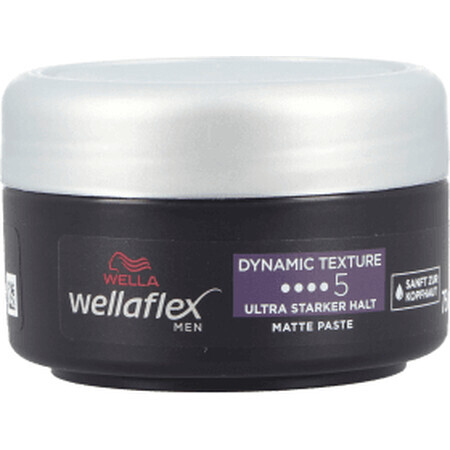 Wellaflex Pastă mată de coafat, 75 ml