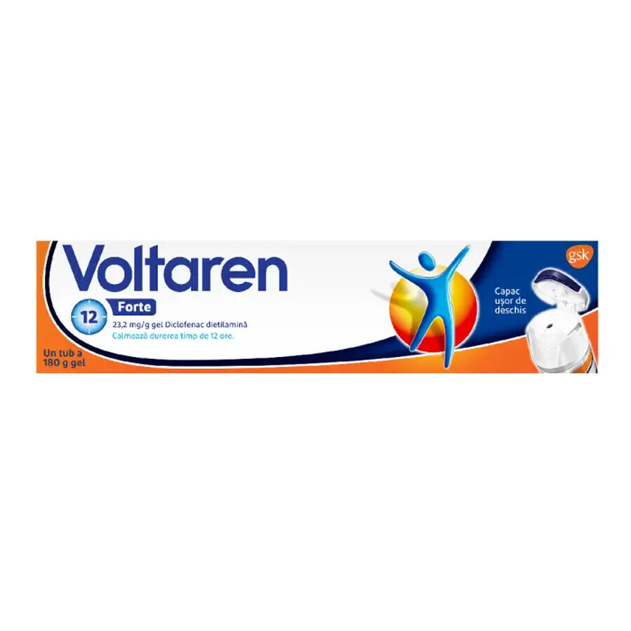 Voltaren Forte 23.2 mg/g gel, 180 g, Gsk