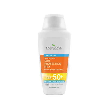 Zonbeschermingsmelk SPF 50+, zeer hoge UVA- en UVB-bescherming, Bio Balance, 150 ml