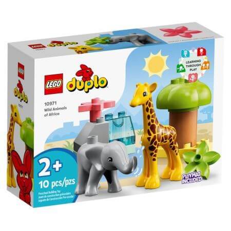 Animaux sauvages d'Afrique Lego Duplo, +2 ans, 10971, Lego