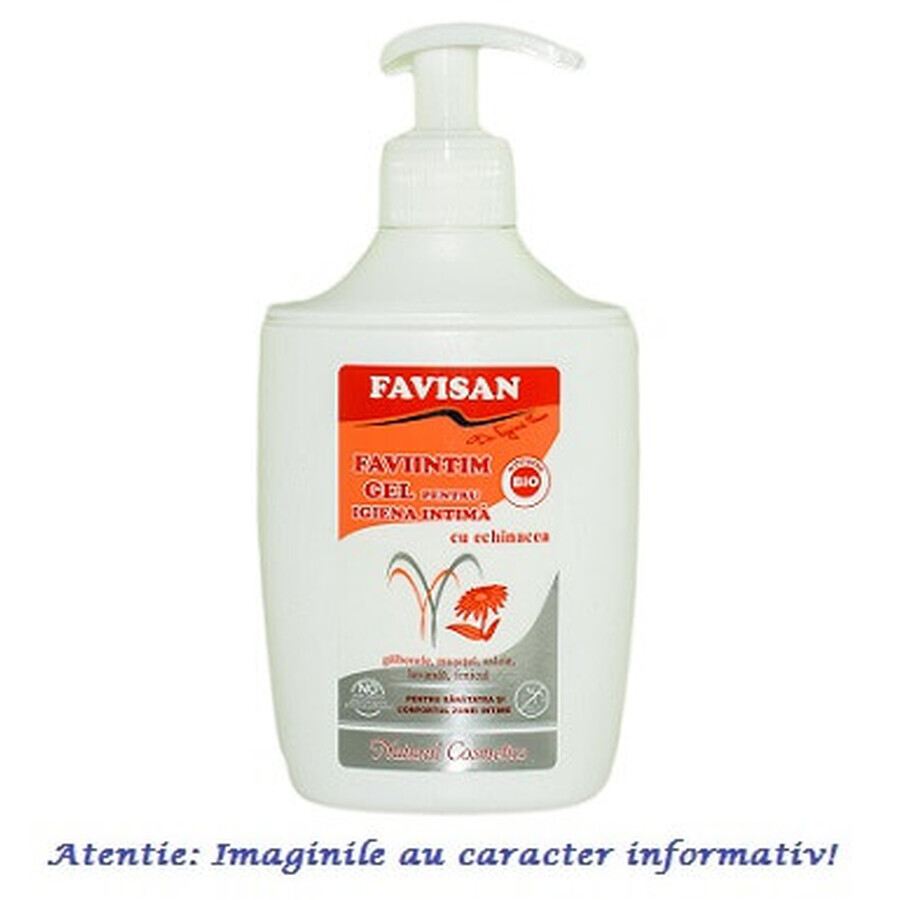 Intieme hygiëne gel met echinacea en kamille, 300 ml, Favisan