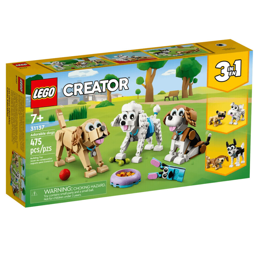 Liebenswerte Hunde Lego Creator, ab 7 Jahren, 31137, Lego