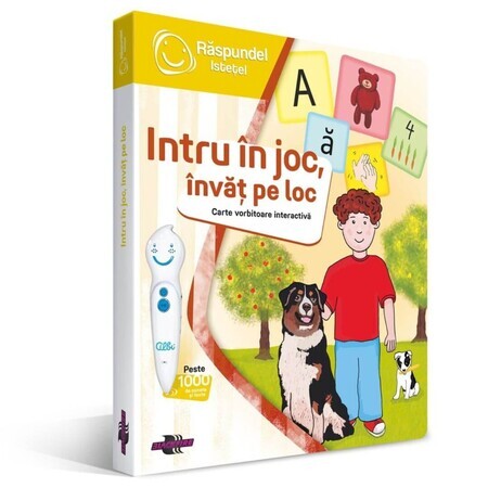 Carte interactiva, Intru in joc invat pe loc, Raspundel Istetel