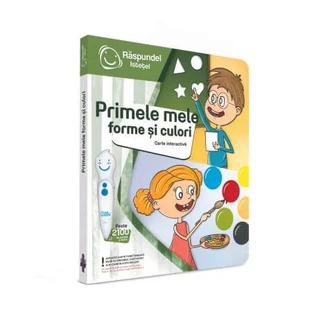 Interactive book, My first shapes and colours, Raspundel Istetel