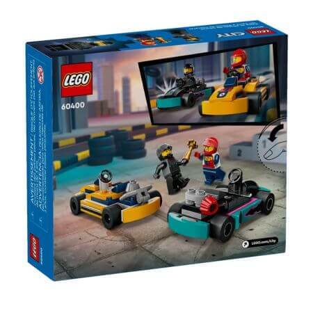 Carturi si piloti de curse, +5 ani, 60400, Lego City