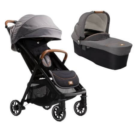 Parcel 2 in 1 ultra-compacte kinderwagen, Signature Carbon