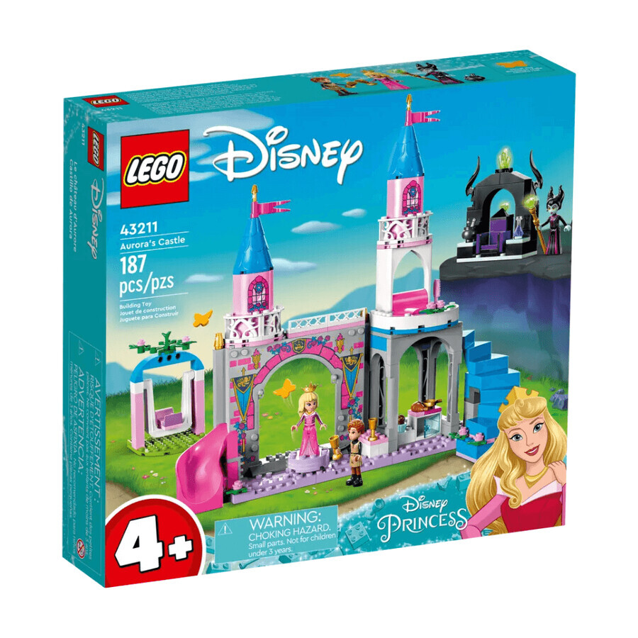 Castelul Aurorei, +4 ani, 43211, Lego Disney Princess