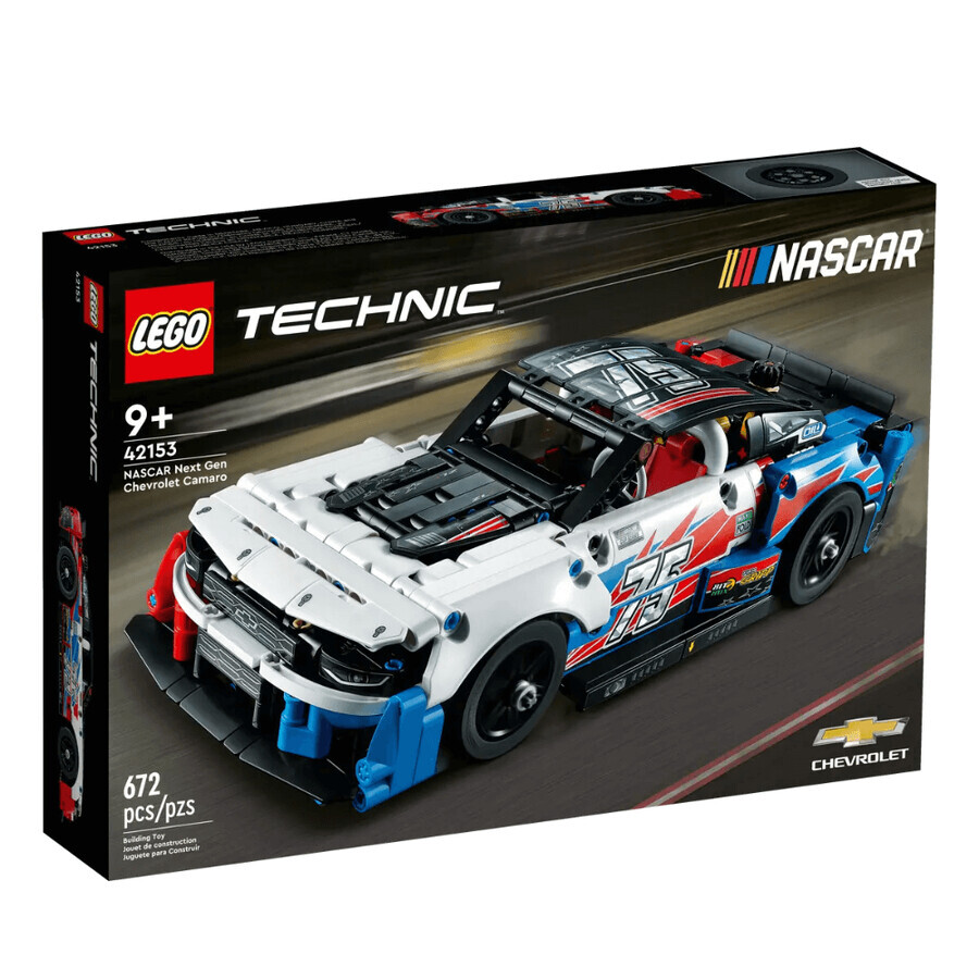 Chevrolet Camaro ZL Lego Technic Nascar Next, +9 ani, 42153, Lego