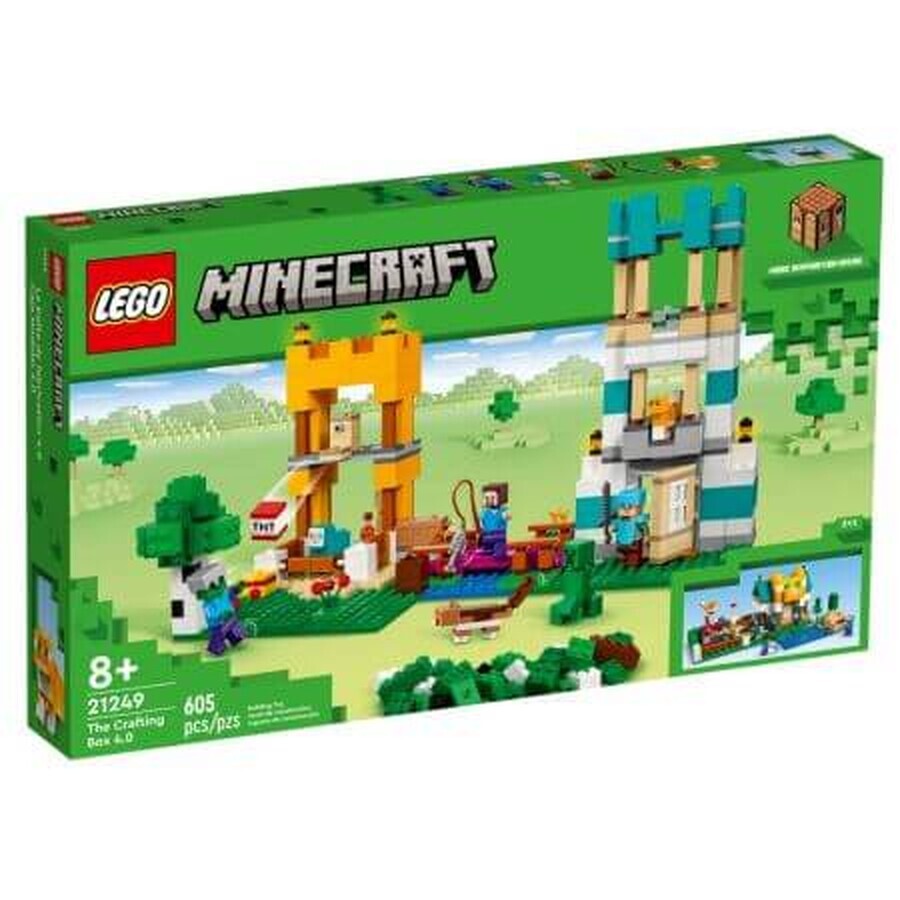 Handgemaakte werkkist, 8 jaar+, 21249, Lego Minecraft