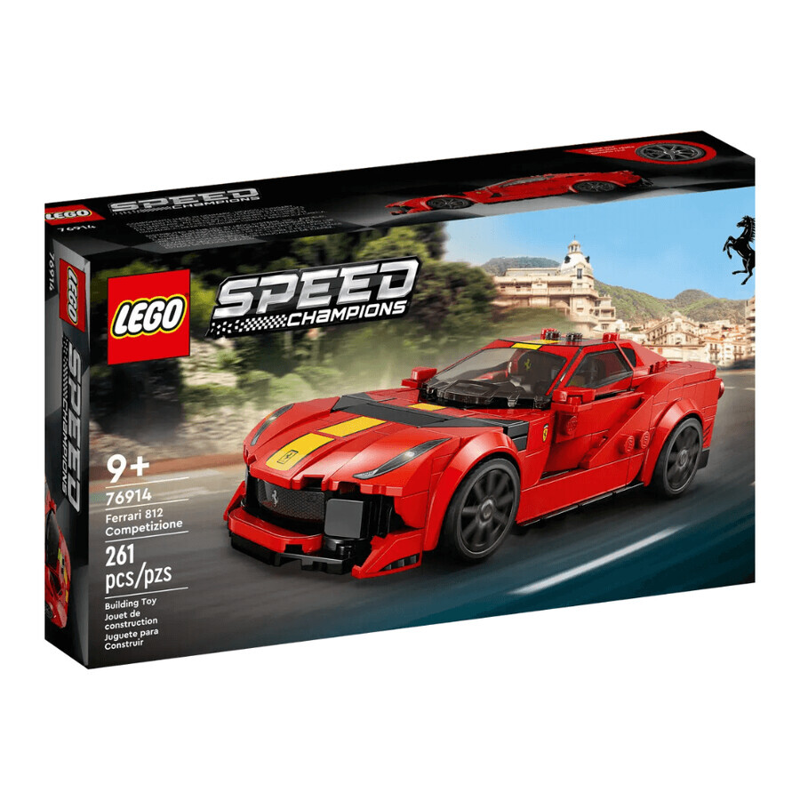 Ferrari 812 Competizione Lego Speed Champions, 9 ans et +, 76914, Lego