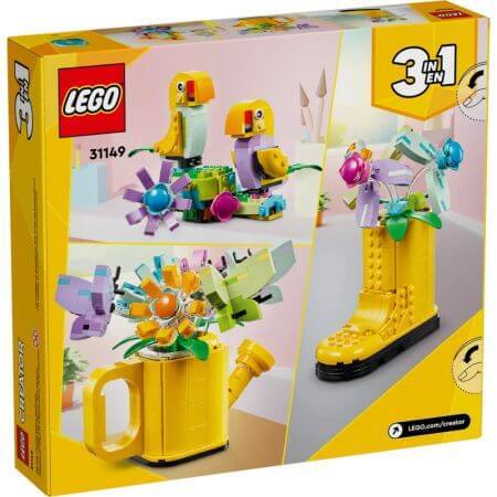 Bloemen in sproeier, +8 jaar, 31149, Lego Creator 3 in 1