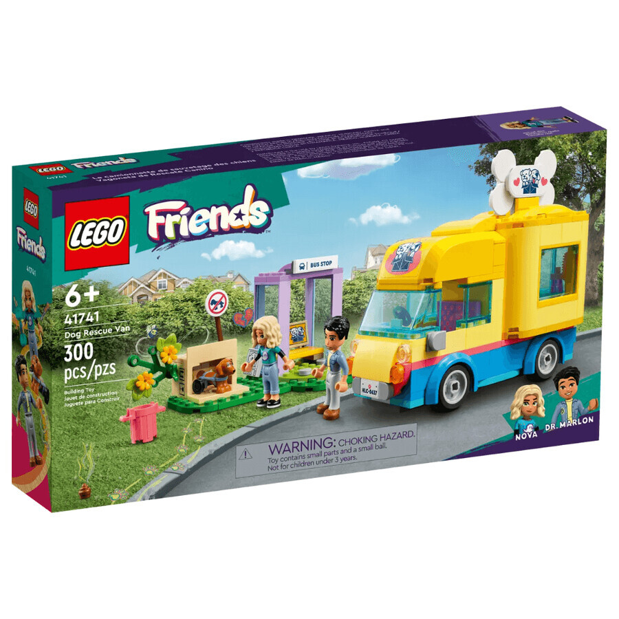 Hondenreddingswagen, +6 jaar, 41741, Lego Friends