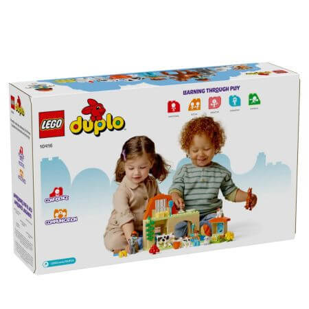 Verzorging boerderijdieren, +2 jaar, 10416, Lego Duplo