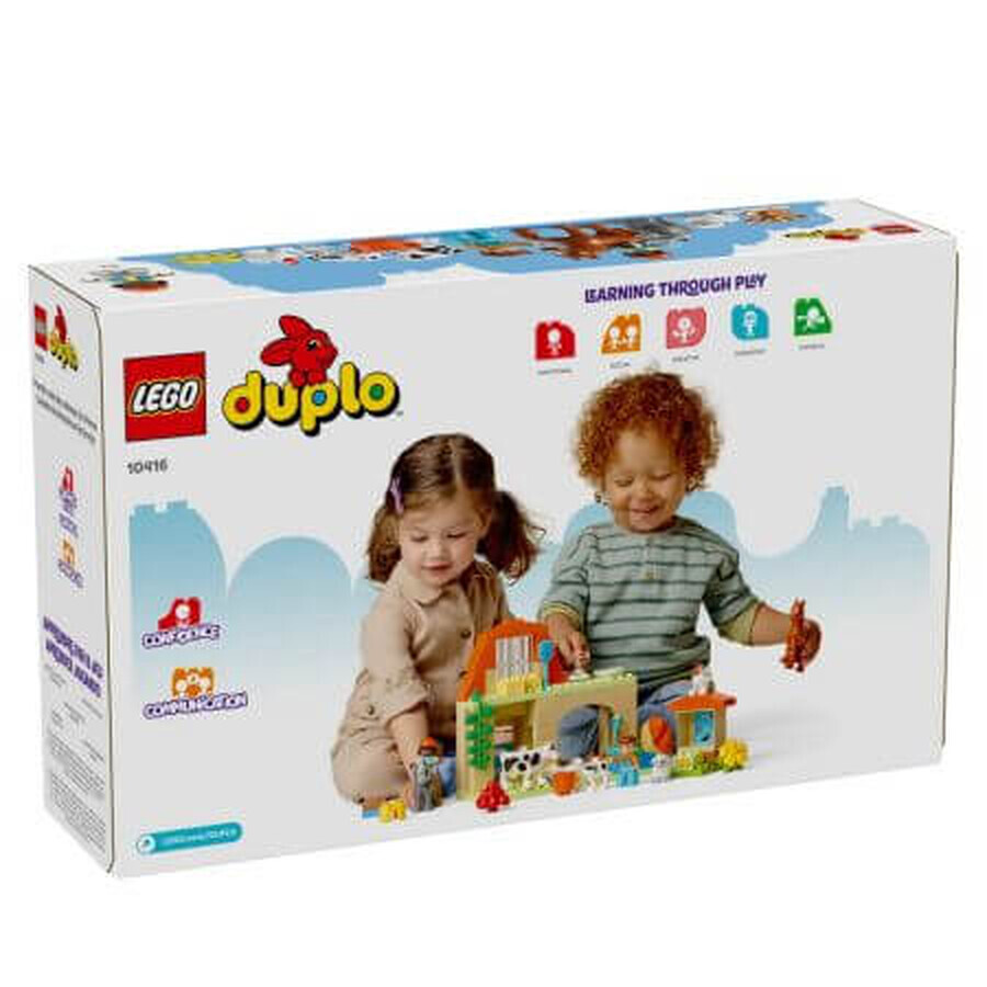 Soins aux animaux de ferme, +2 ans, 10416, Lego Duplo