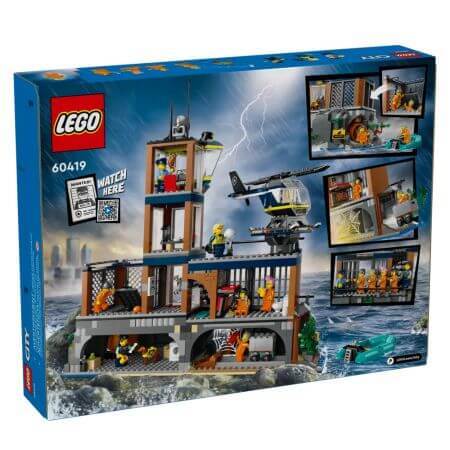 Gevangeniseiland, +7 jaar, 60419, Lego City