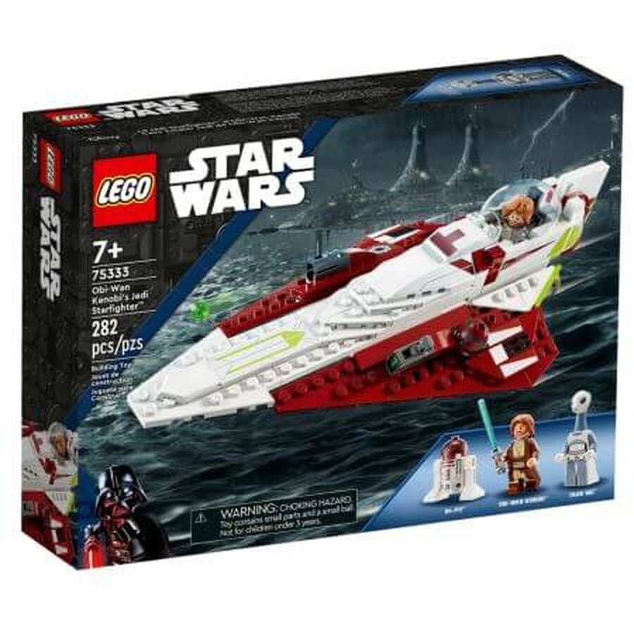 Obi-Wan Kenobi's Jedi Starfighter, 7 jaar+, 75333, Lego Star Wars