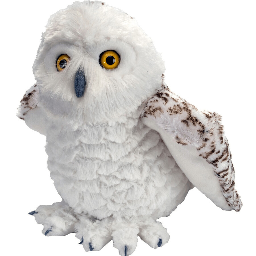 Peluche hibou des neiges, 30 cm, Wild Republic