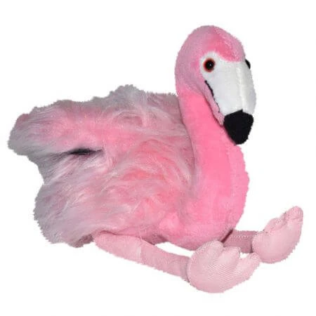 Flamingo knuffel, 20 cm, +2 jaar, Wild Republic