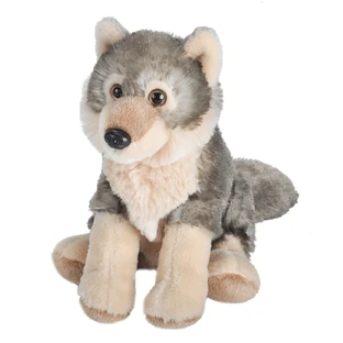 Plush Wolf Toy, 20 cm, Wild Republic