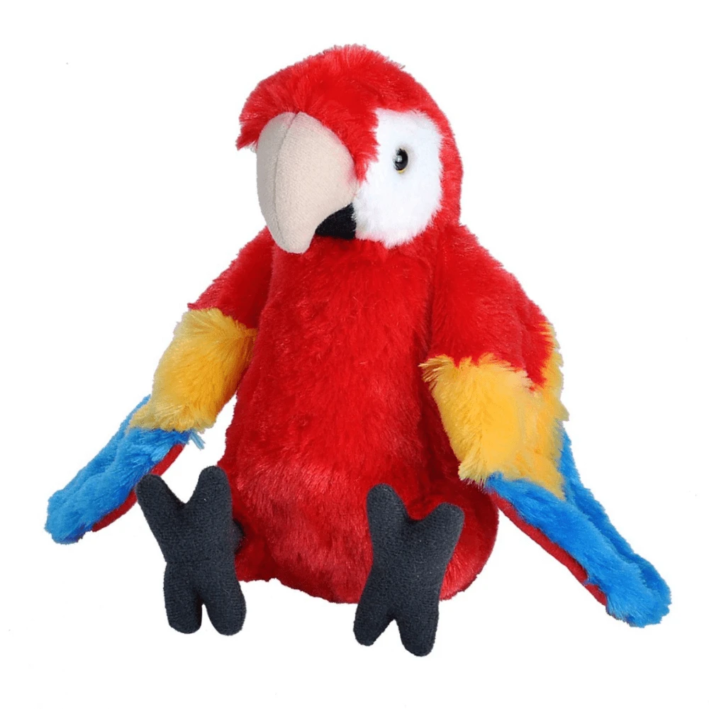 Pluche knuffel Ara papegaai Stacojiu, 20 cm, Wild Republic