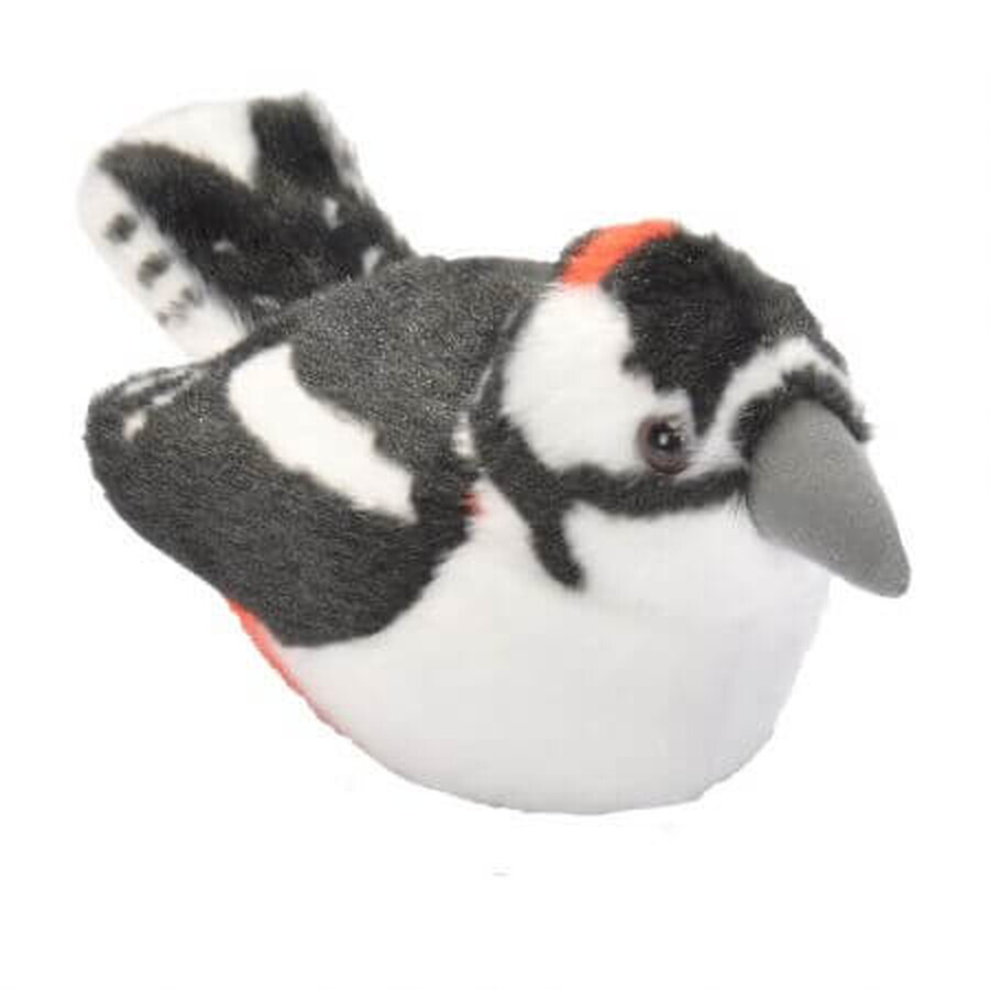 Jouet en peluche Oiseau avec sons, 18 cm, marteau en étain, Wild Republic