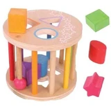 Houten speelgoed Mijn eerste sorteerframe, Bigjigs