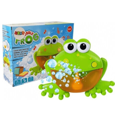 Jucarie muzicala de facut baloane din sapun, pentru cada Frog, Easycare Baby