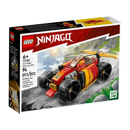 Voiture de course Evo Ninja de Kai, +6 ans, 71780, Lego Ninjago