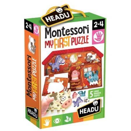 Montessori la mia prima fattoria puzzle, Headu