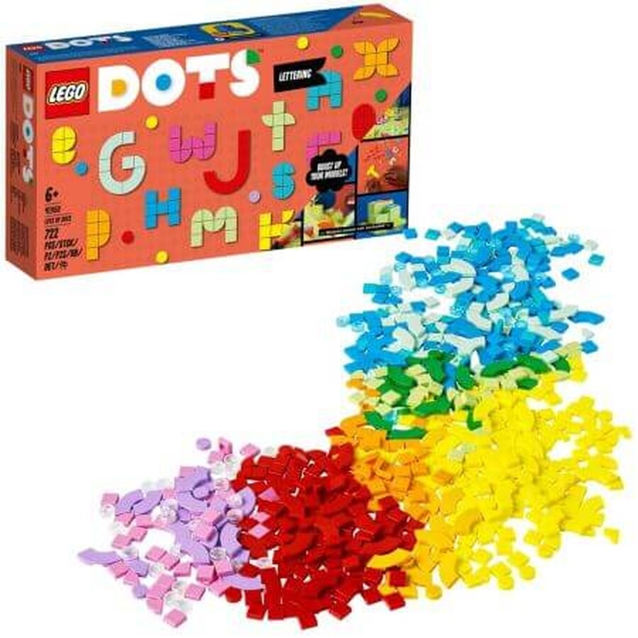 Heel veel Lego Dots stukjes, 722 stukjes, 41950, Lego