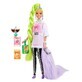 Barbie pop Extra, neon groen paar, Barbie